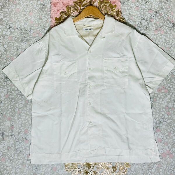 グローバルワーク トップス半袖Tシャツ シンプル ホワイト 無地 ユニセックス