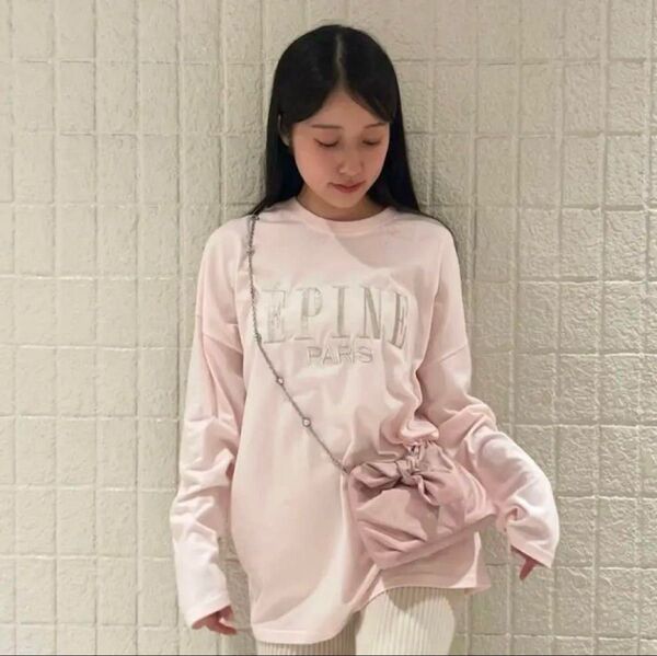 エピヌロングTシャツPINE PARIS big long tee