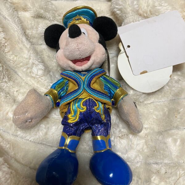 ディズニーシー ミッキーマウス ぬいぐるみバッジ