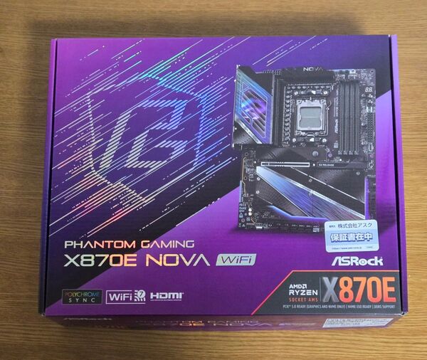 未使用品 ASRock X870E Nova WiFi マザーボード AM5