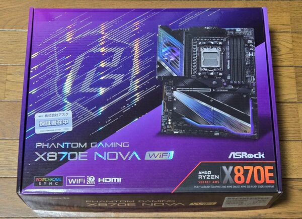 ASRock X870E Nova WiFi マザーボード AM5