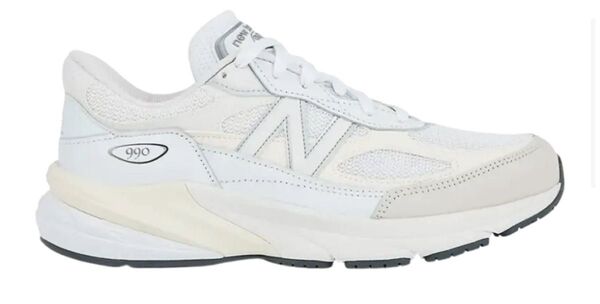 新品 31cm New Balance 990V6 White Sea Salt ニューバランス 990 V6 30 30.5
