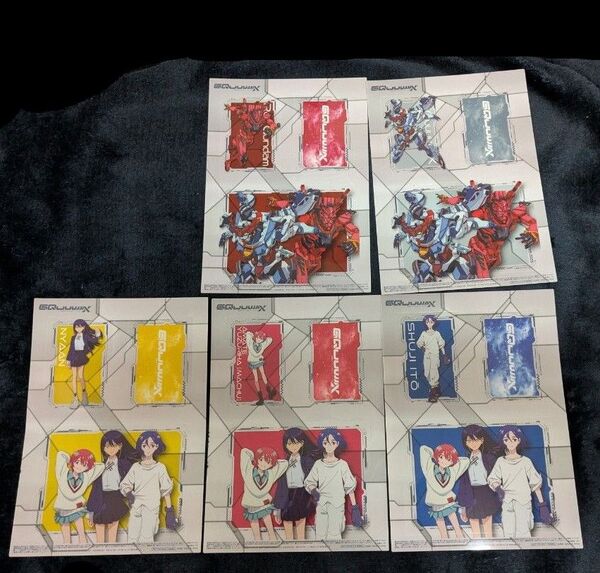 セブンイレブン ガンダム クリアシート5種