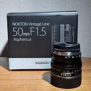 Voigtlander NOKTON Vintage Line 50mm F1.5 Aspherical II VM MC
