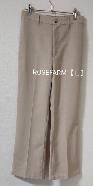 ROSEFARM スラックスパンツ L