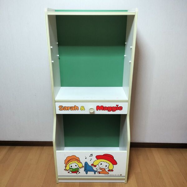 昭和レトロ 70年代 Sarah & Maggie おもちゃ収納ラック引き出し付