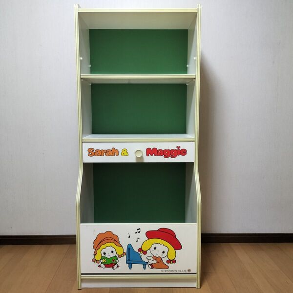 昭和レトロ 70年代 Sarah & Maggie おもちゃ収納ラック引き出し付