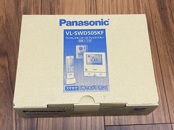 ★新品未使用★Panasonic テレビドアホン VL-SWD505KF パナソニック 電源コード式