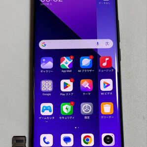 液晶綺麗 256G 大画面 24040RA98R Xiaomi Redmi Note 13 Pro+ 5G ブラック SIMフリー