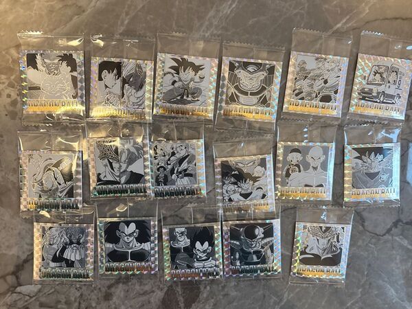 バラ売り可 ドラゴンボール シール ウエハース 40周年 17枚セット