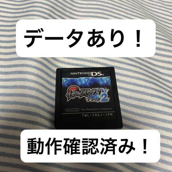 【早い者勝ち】ブラック2 Nintendo DS ソフト ポケモン ポケットモンスター 24時間以内発送可能!