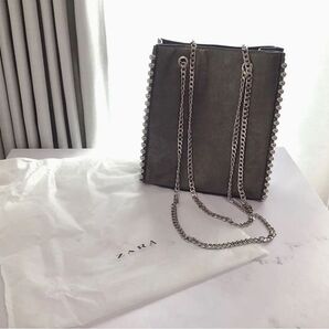 【人気完売品 美品】zara チェーンバッグ