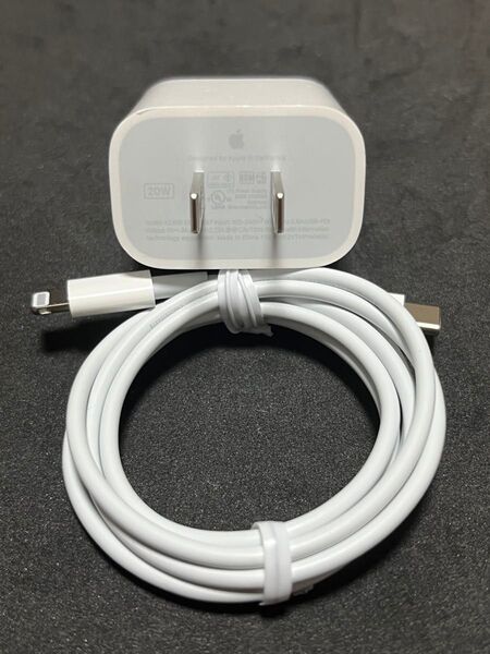 Apple 純正 iPhone iPad 20W充電器&USB-Cケーブル