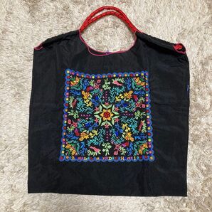 刺繍 エコバッグ【M】