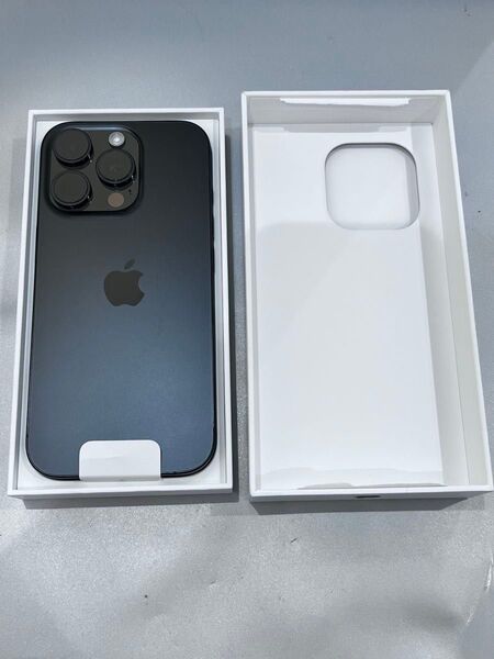 新品未使用 iPhone16Pro 128GB MYMV3J/A ブラックチタン ドコモ 一括購入品