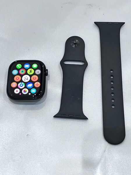 安値 applewatch10 GPS 46mm MWWQ3J/A JetBlack 純正バンド M/L series10