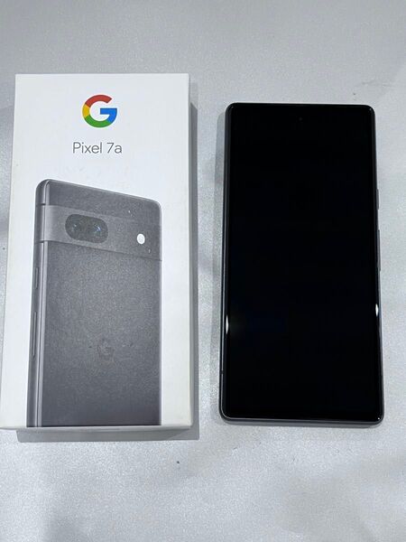 極美品 Pixel 7a 5G SIMフリー チャコール 128GB 6.1インチ 残債無し
