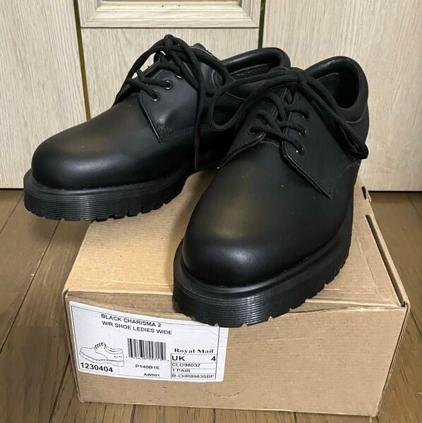 新品 Dr.Martens for ROYAL MAIL ドクターマーチン ロイヤルメール ポストマンシューズ UK4 23センチ