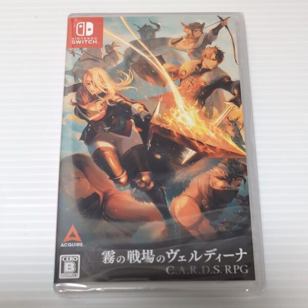 新品【Switch】 霧の戦場のヴェルディーナ: C.A.R.D.S. RPG