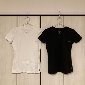 ARMAINI EXCHANGE 半袖Tシャツセット ホワイト ブラック
