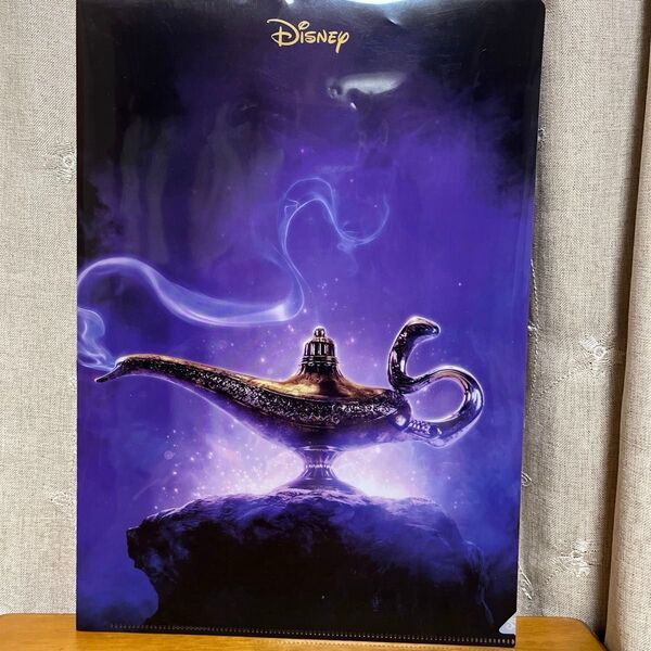 ディズニー アラジン 魔法のランプ クリアファイル