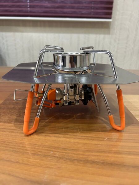 値下げ中 ST-310 シングルバーナー 風防 遮熱板 アシストチューブ アシストレバー カスタムセット キャンプ ソロキャン