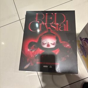 MEGA α SKULLPANDA 400% Red Crystal