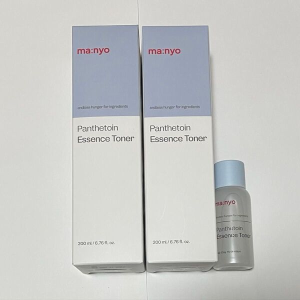 【新品】魔女工場 manyo マニョ パンテトインエッセンストナー 200ml×2 + ミニサイズ 化粧水