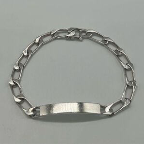 ティファニー TIFFANY フィガロチェーン IDブレスレット オールド 希少