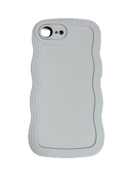 23 iPhone 16e / SE4 TPU シリコンケース ウェーブデザイン