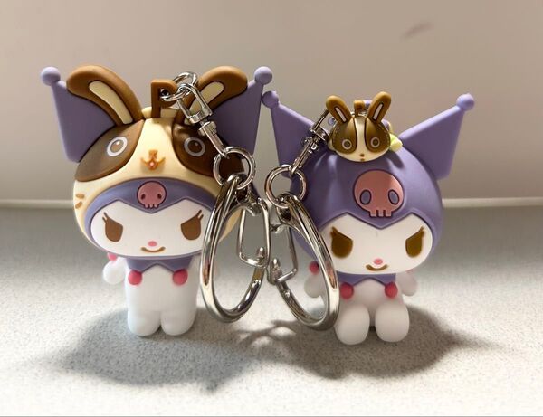 サンリオキャラクター クロミちゃんキーホルダー 2個セット レア商品 限定非売品 現品限り