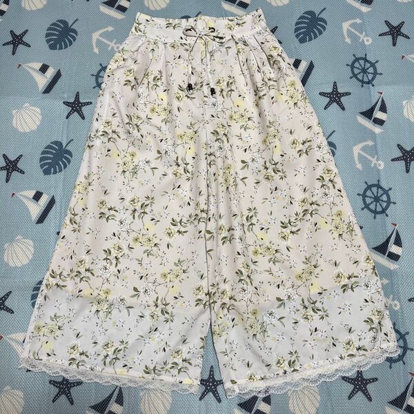 axes femme アクシーズファム ガウチョパンツ