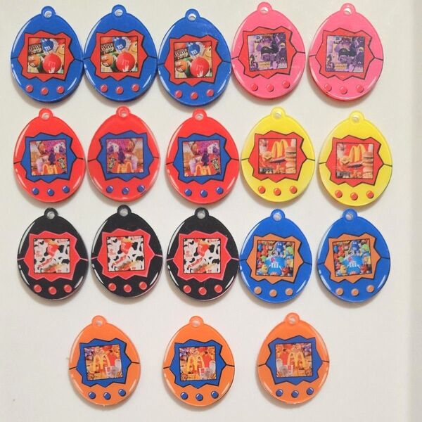 アメキャラMIX アクリル パーツ 4cm カン付き マクドナルド