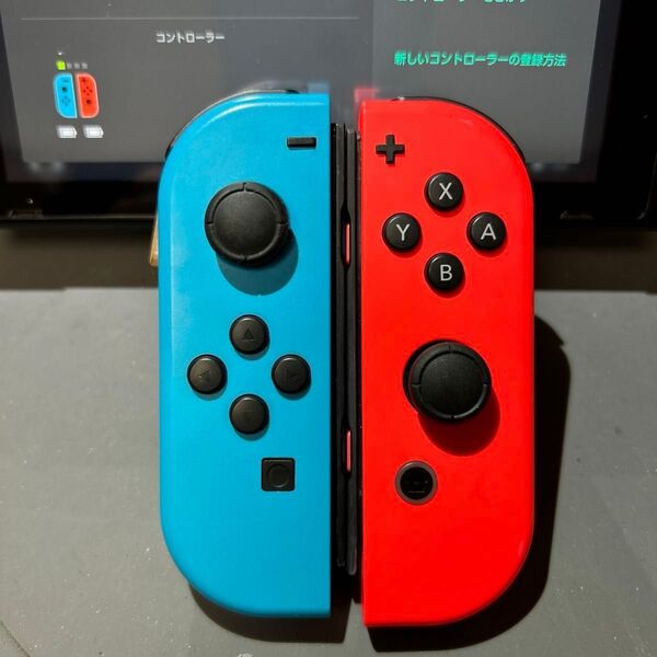 Nintendo Switch Joy-Con ニンテンドー スイッチ ジョイコン 正常動作品 ネオンレッド ネオンブルー