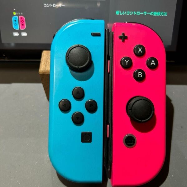 Nintendo Switch Joy-Con ニンテンドー スイッチ ジョイコン 正常動作品 ネオンピンク ネオンブルー
