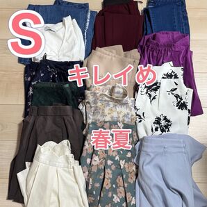 レディース お洋服 ブランド まとめ売り スカート 春夏 S トップス スカート 量産型 オフィス キレイめ