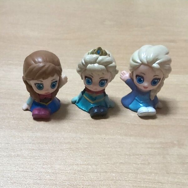 Disney アナと雪の女王 おすわり マスコット アナ エルサ セット