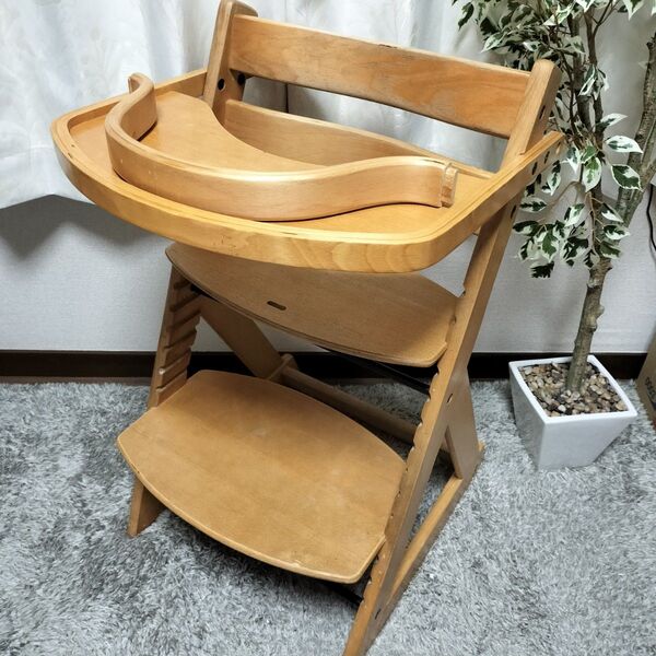 キッズチェア ベビーチェア 木製椅子 テーブル付き