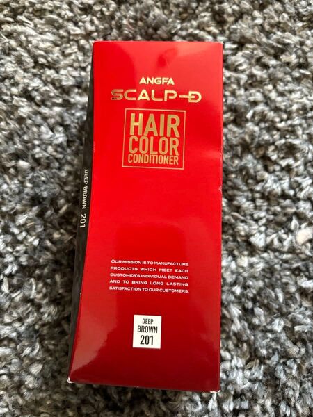 白髪染め スカルプD ヘアカラーコンディショナー ディープブラウン201 150g