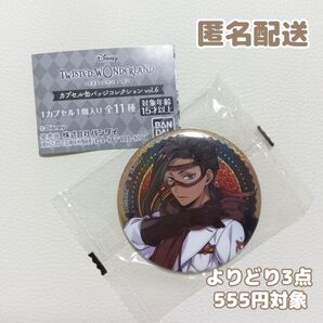 ツイステッドワンダーランド カプセル缶バッジコレクション vol.6 ジャミル・バイパー ガチャガチャ カプセルトイ