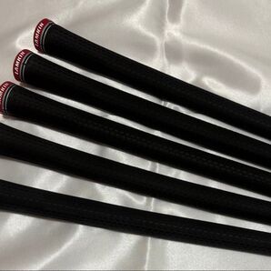 ラムキン グリップ 5本セット クロスライン 360 LAMKIN Grip 360 黒/赤 R60 スタンダード