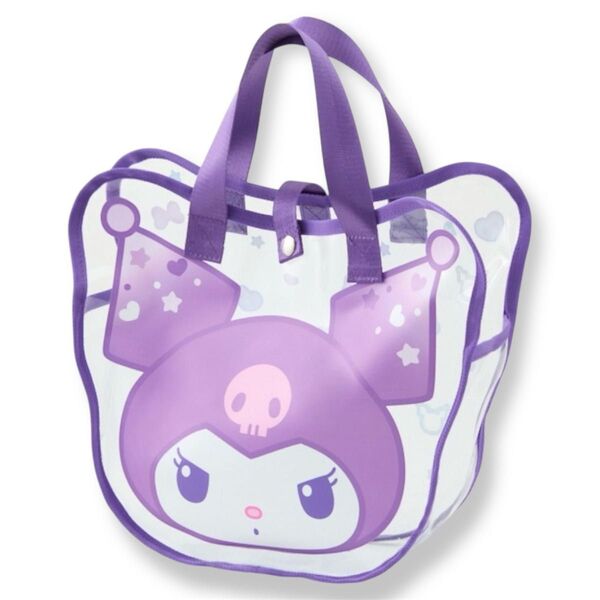 新品タグ付き★ サンリオ クロミ プールバッグ ビーチバッグ ダイカット キッズ 女の子 小学校 幼稚園 保育園 プール