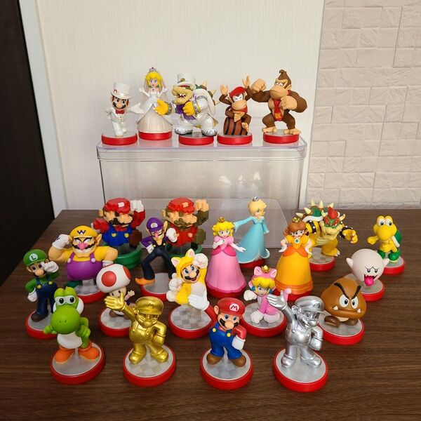 amiibo スーパーマリオシリーズ 全種類コンプ24種類