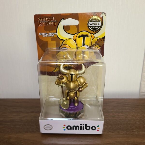 【未開封】amiibo ショベルナイト ゴールドエディション 海外限定