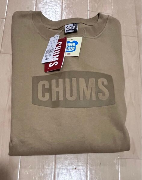 【新品 未使用】チャムス 長袖 ロングTシャツ M オーバーサイズ