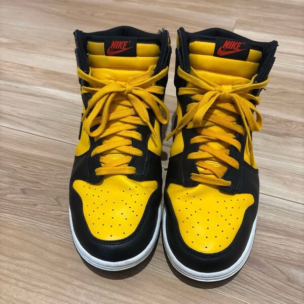 Nike Dunk High "University Gold and Black" ナイキ ダンクハイ 28.5cm