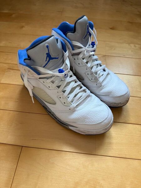 エアジョーダン5 NIKE Air AIR シューズ ホワイト ナイキ スニーカー レトロ 28cm