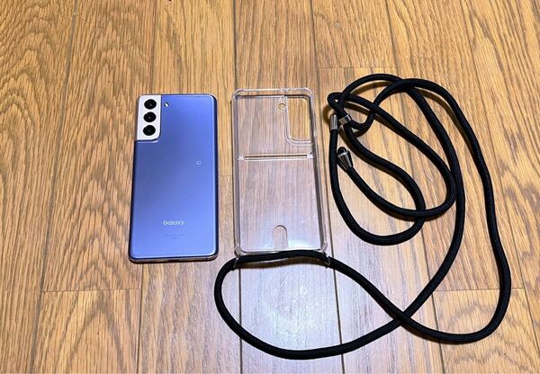 Galaxy S21 5G ファントムバイオレット|SIMフリー|256GB|ケース付き