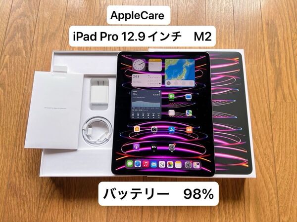 iPad Pro 12.9インチ M2チップ(第6世代)スペースグレイ 256GB セルラー+ Wi-Fiモデル SIMフリー