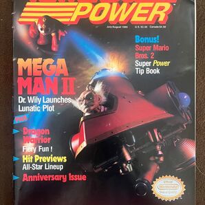 【ヴィンテージ品】海外のファミコン雑誌、ニンテンドーパワー 1989年7月/8月